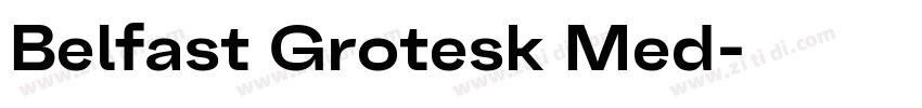Belfast Grotesk Med字体转换 Belfast Grotesk Med字体转换